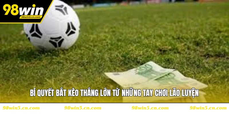Bí quyết bắt kèo thắng lớn từ những tay chơi lão luyện
