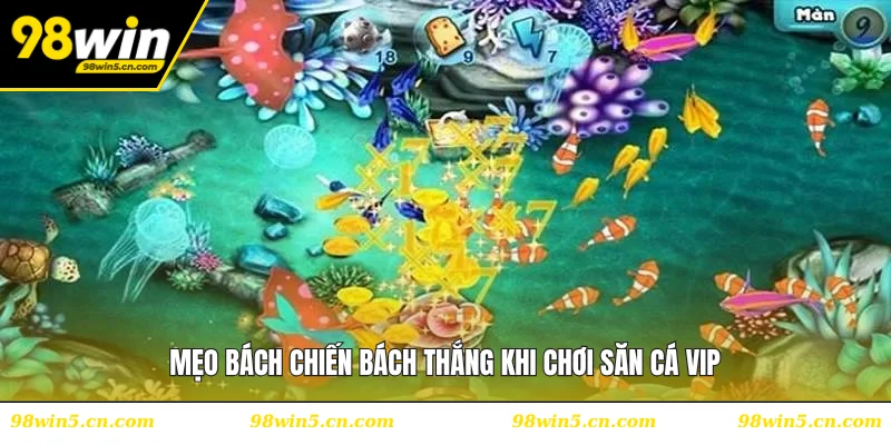 Mẹo bách chiến bách thắng khi chơi săn cá VIP